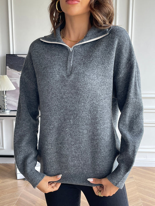 Dropped Shoulder Sweater