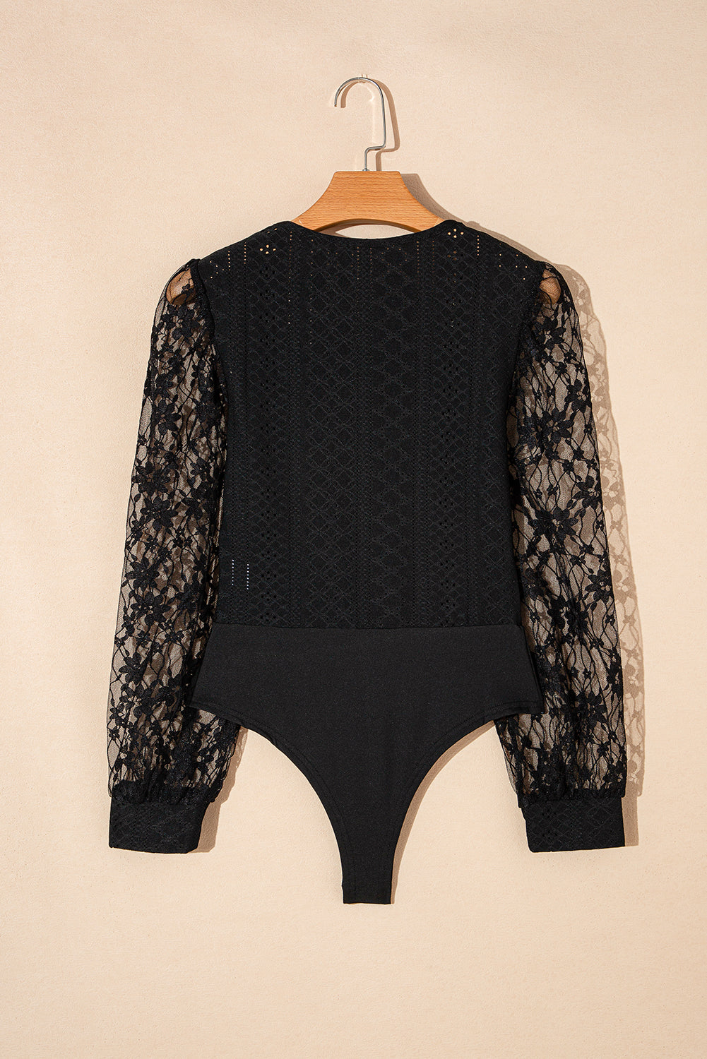 Lace Long Sleeve Bodysuit