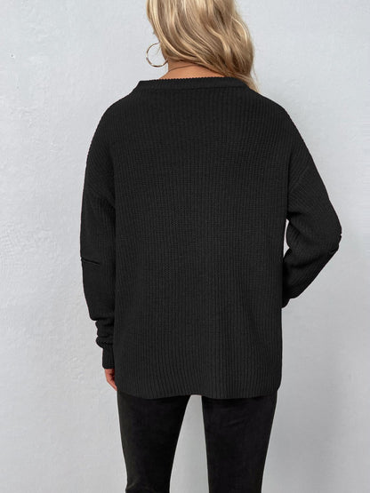 Cutout Detail Sweater