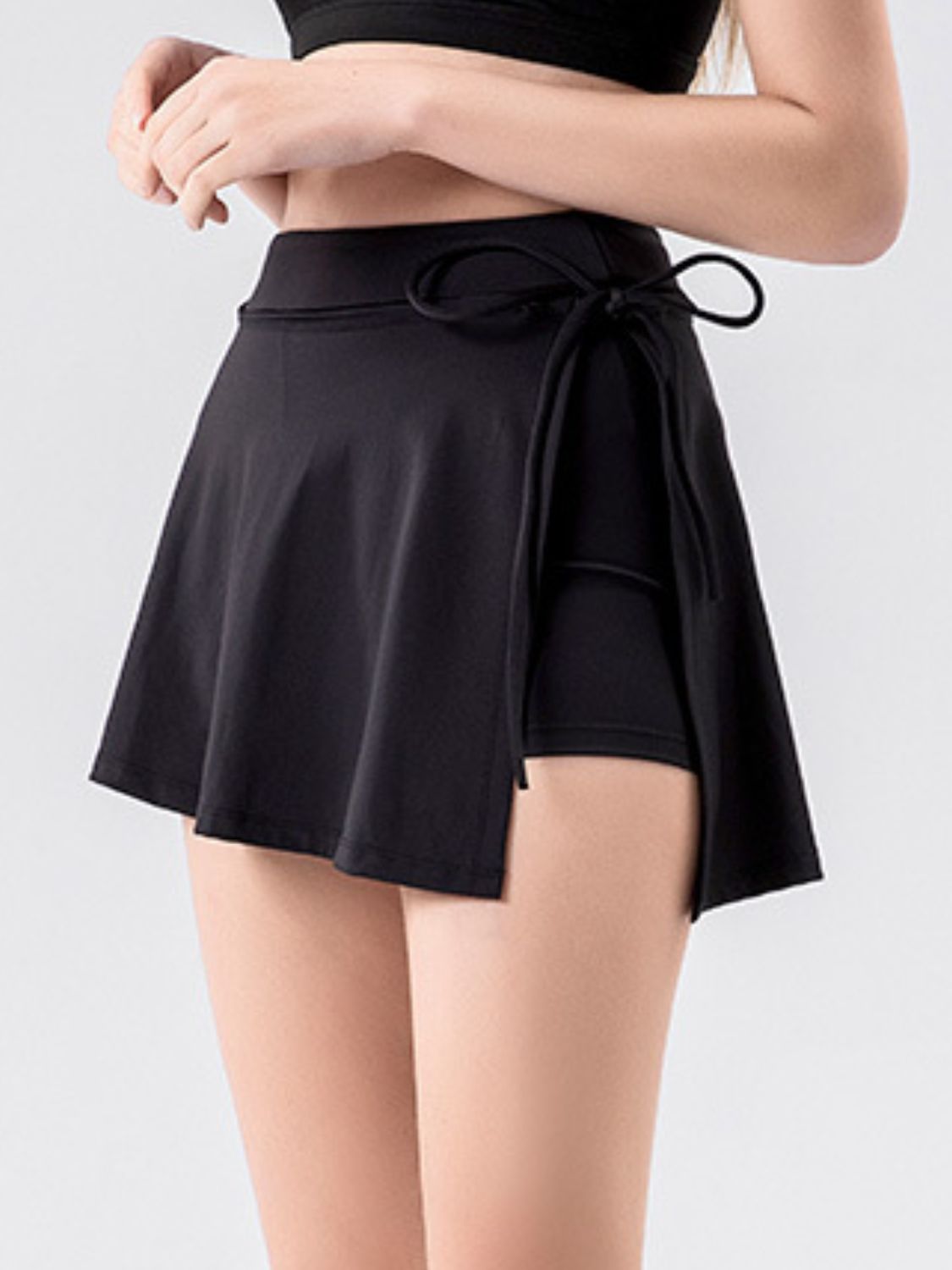 High Waist Active Skirts With Pockets