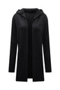 Longline Hooded Cardigan