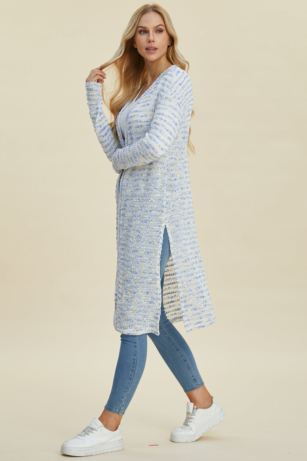 Double Take Longline Cardigan