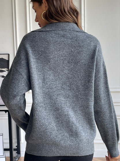 Dropped Shoulder Sweater