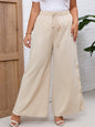 Tied Wide Leg Pants - Elegant Aura Boutique