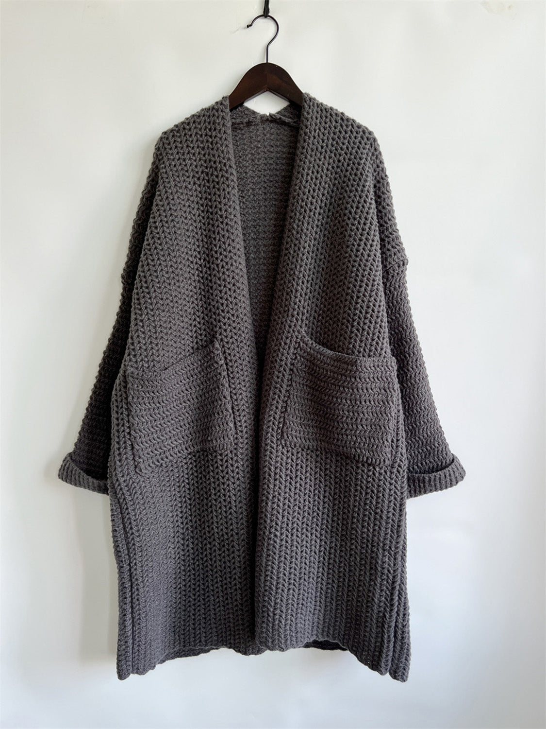 Long Sleeve Cardigan with Pockets