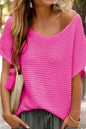 Short Sleeve Knit Top