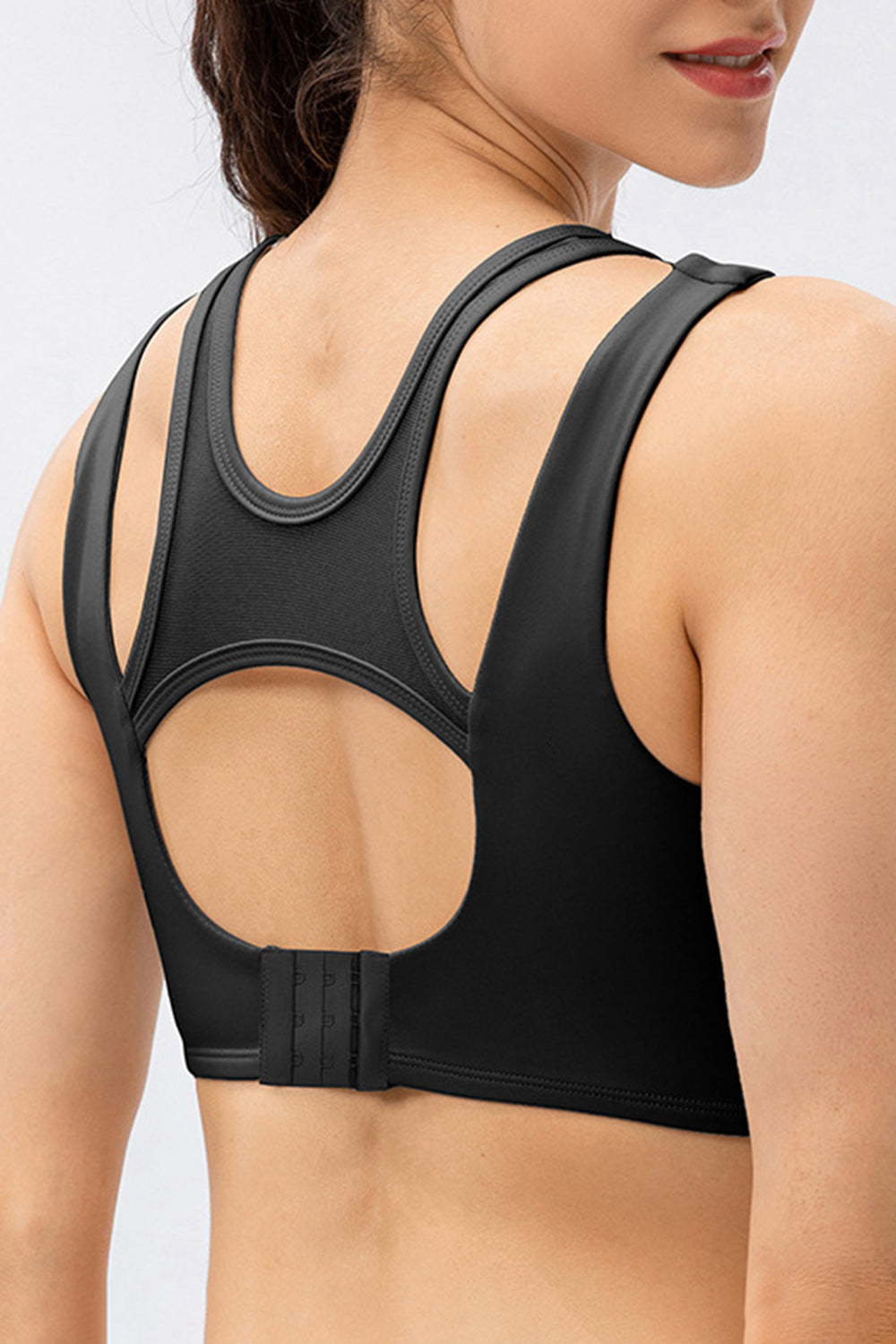 Cutout Wide Strap Active Top