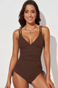 Cutout Plunge One-Piece Swimsuit