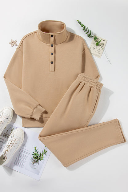 Turtleneck Top and Pants Active Set