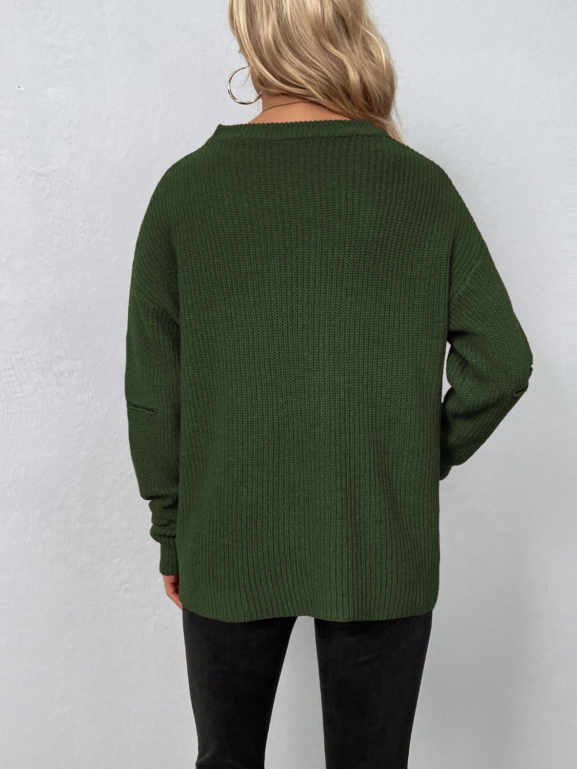 Cutout Detail Sweater