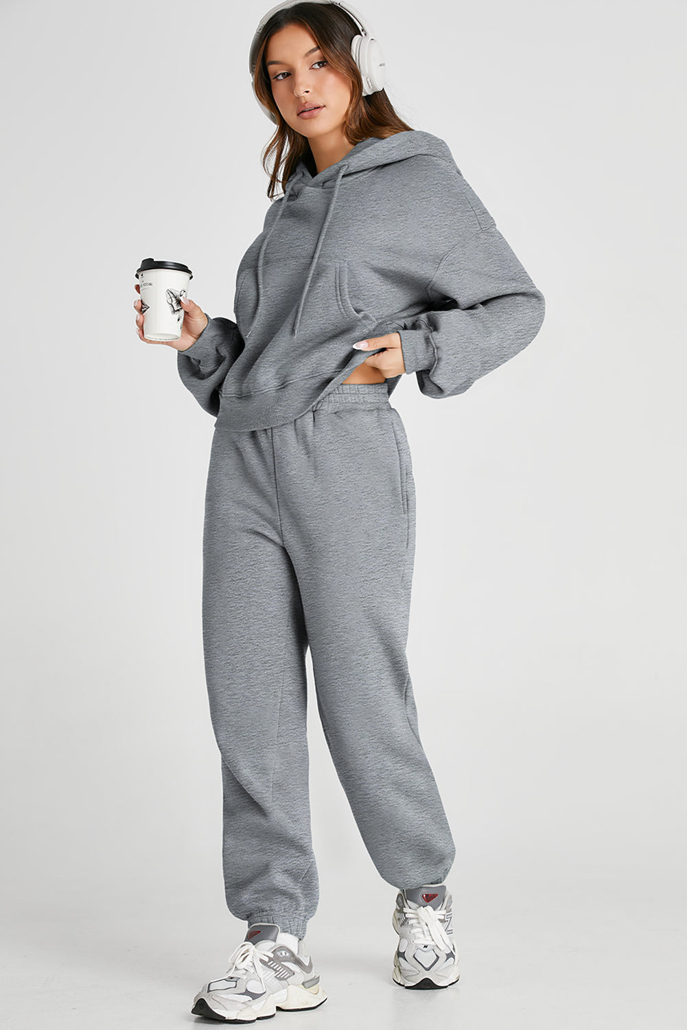 Hooded Top and Pants Active Set