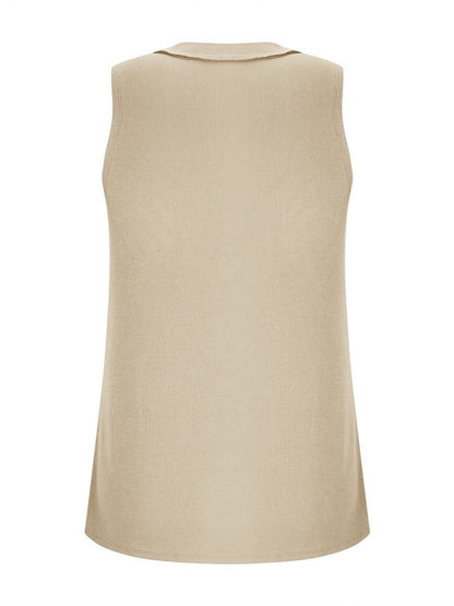 V-Neck Wide Strap Tank