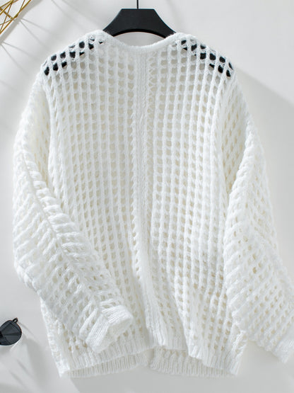 Knit Long Sleeve Cardigan