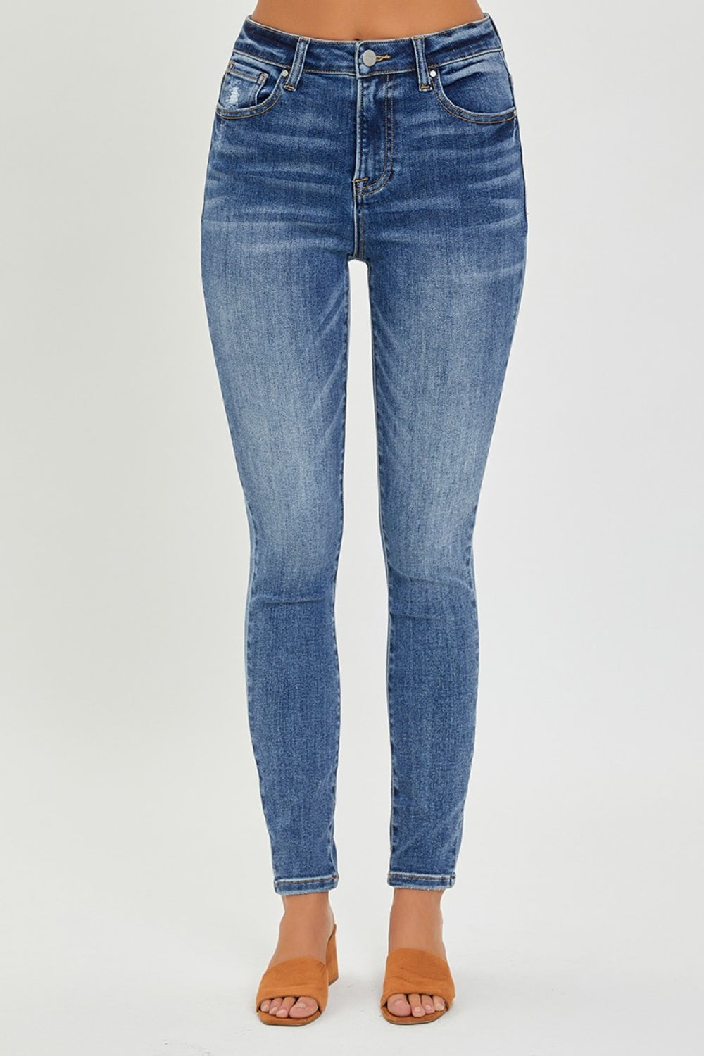 Mid Rise Skinny Jeans