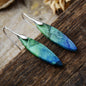 Natural Stone Geometric Shape Earrings