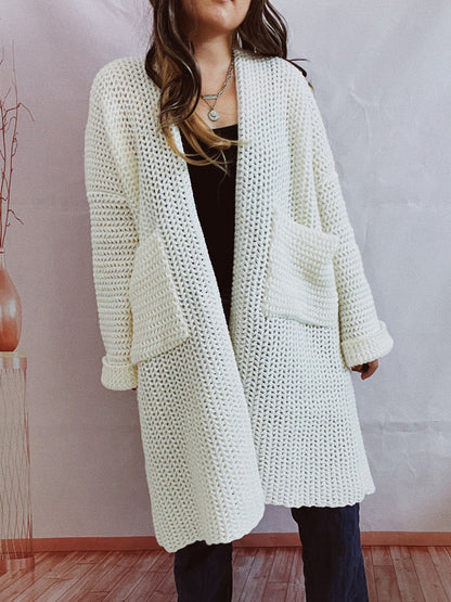 Long Sleeve Cardigan with Pockets