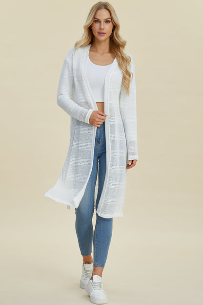 Double Take Longline Cardigan