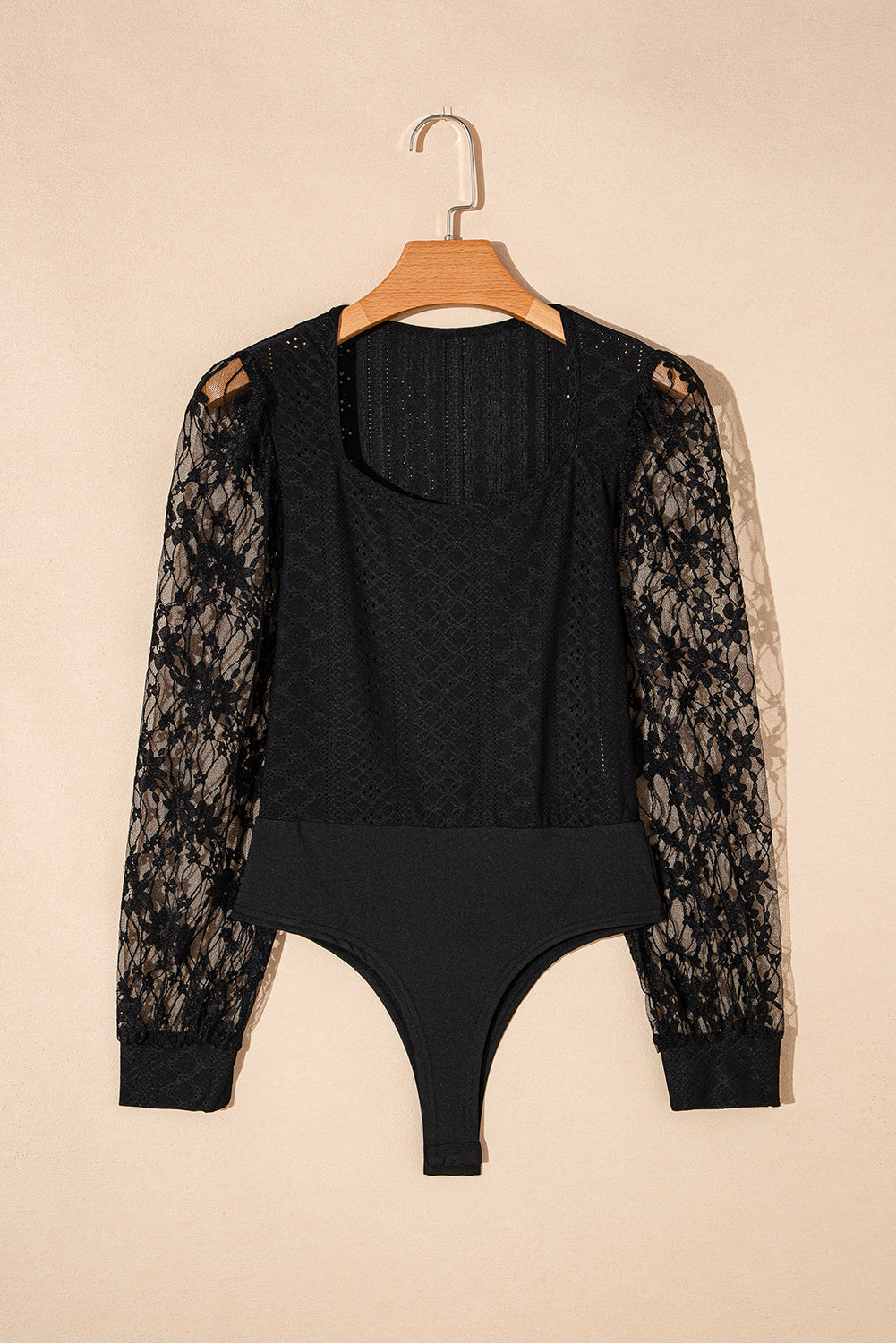 Lace Long Sleeve Bodysuit