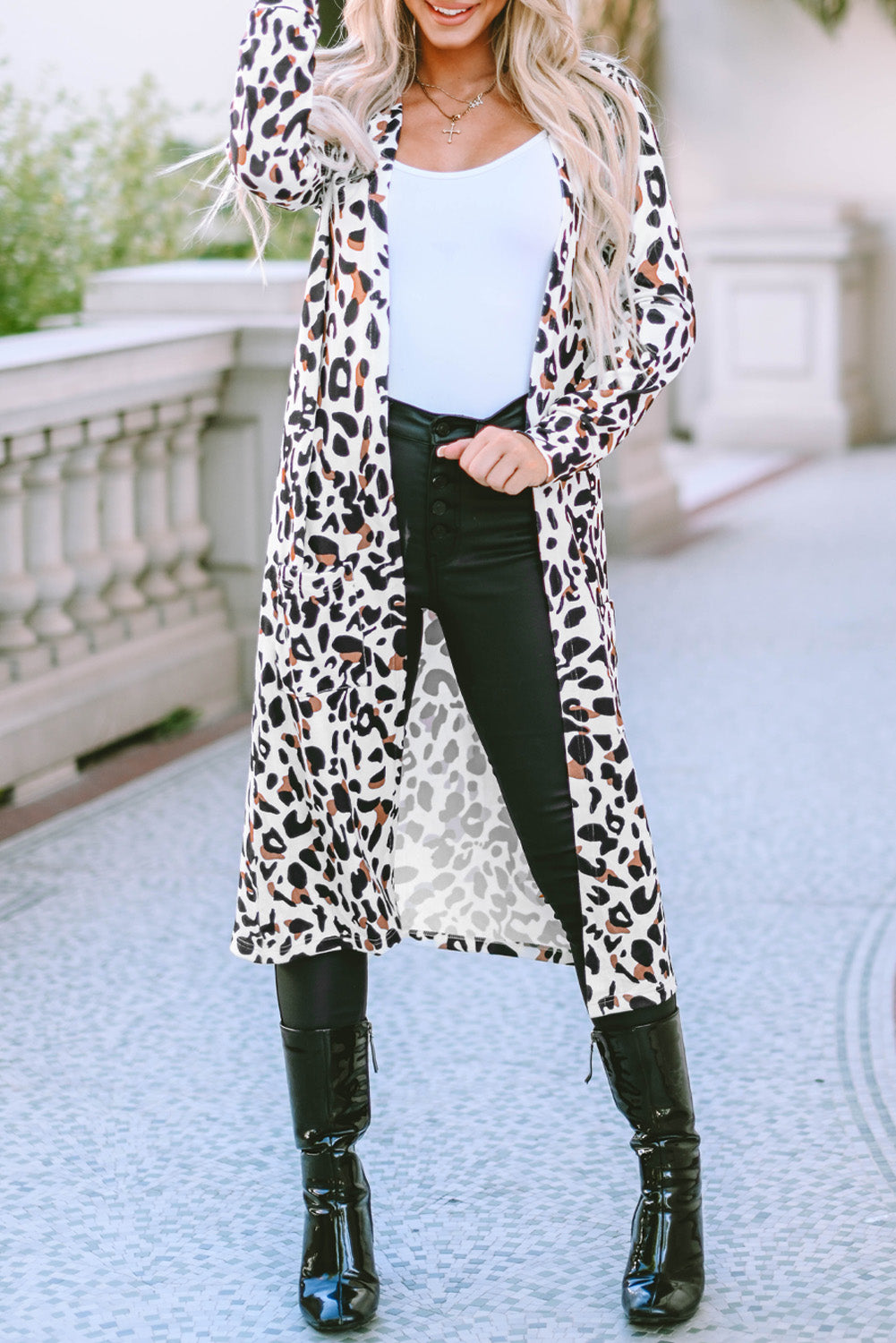 Leopard Long Sleeve Cardigan