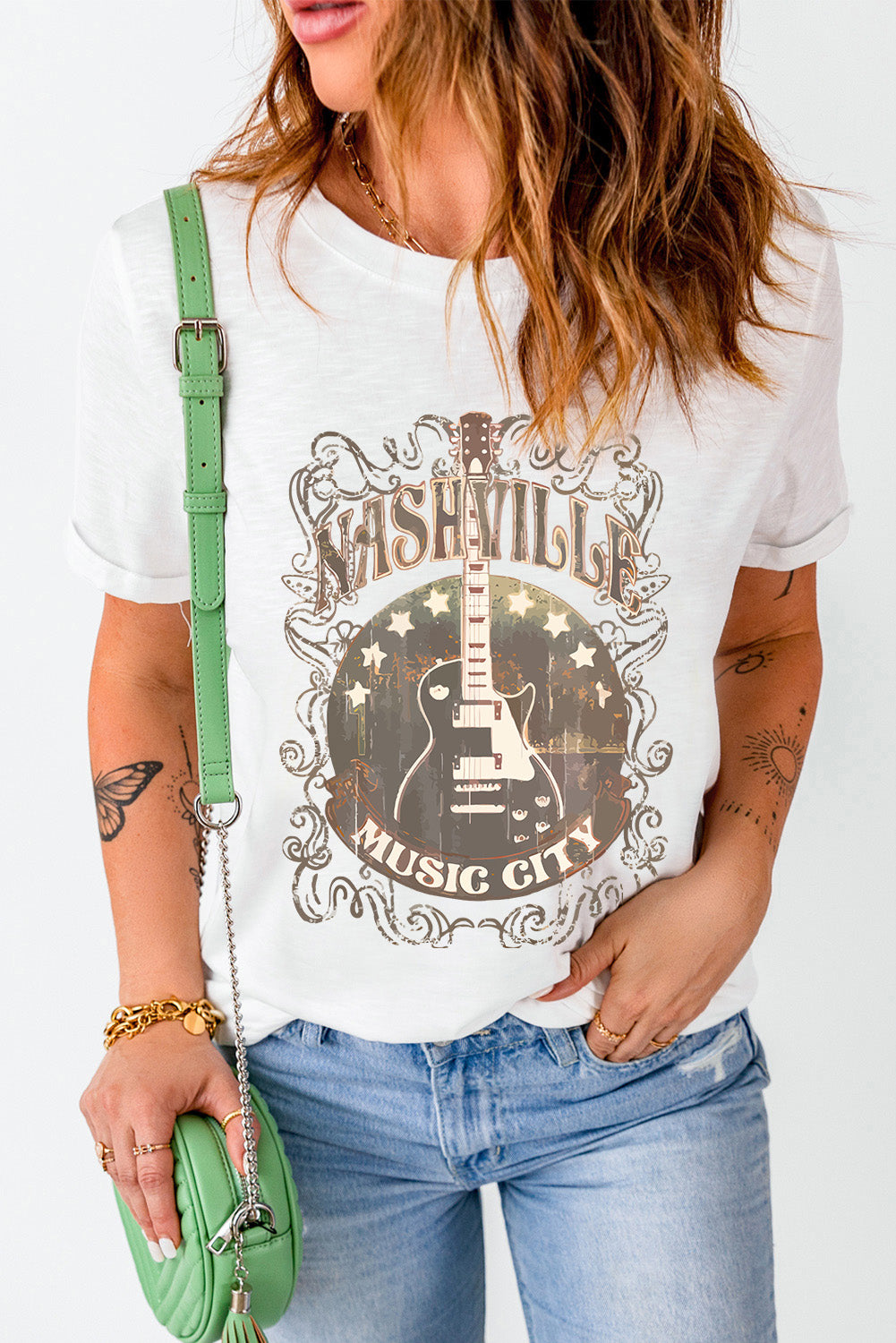 Guitar Graphic T-Shirt