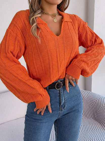 Drop Shoulder Sweater