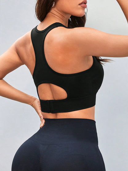 Racerback Scoop Neck Active Top