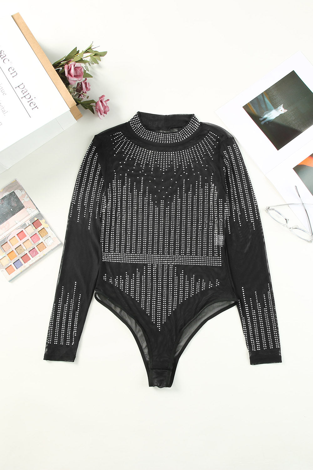 Round Neck Long Sleeve Bodysuit