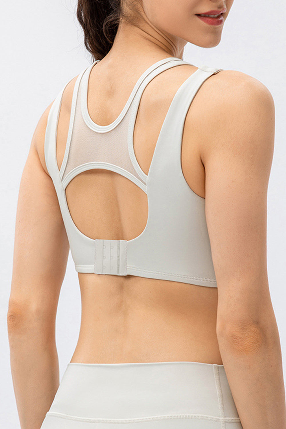 Cutout Wide Strap Active Top