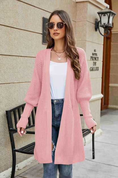 Lantern Sleeve Cardigan