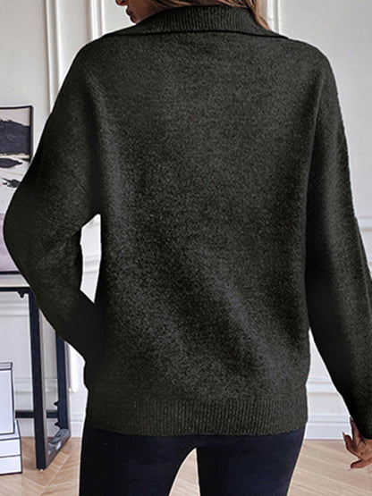 Dropped Shoulder Sweater