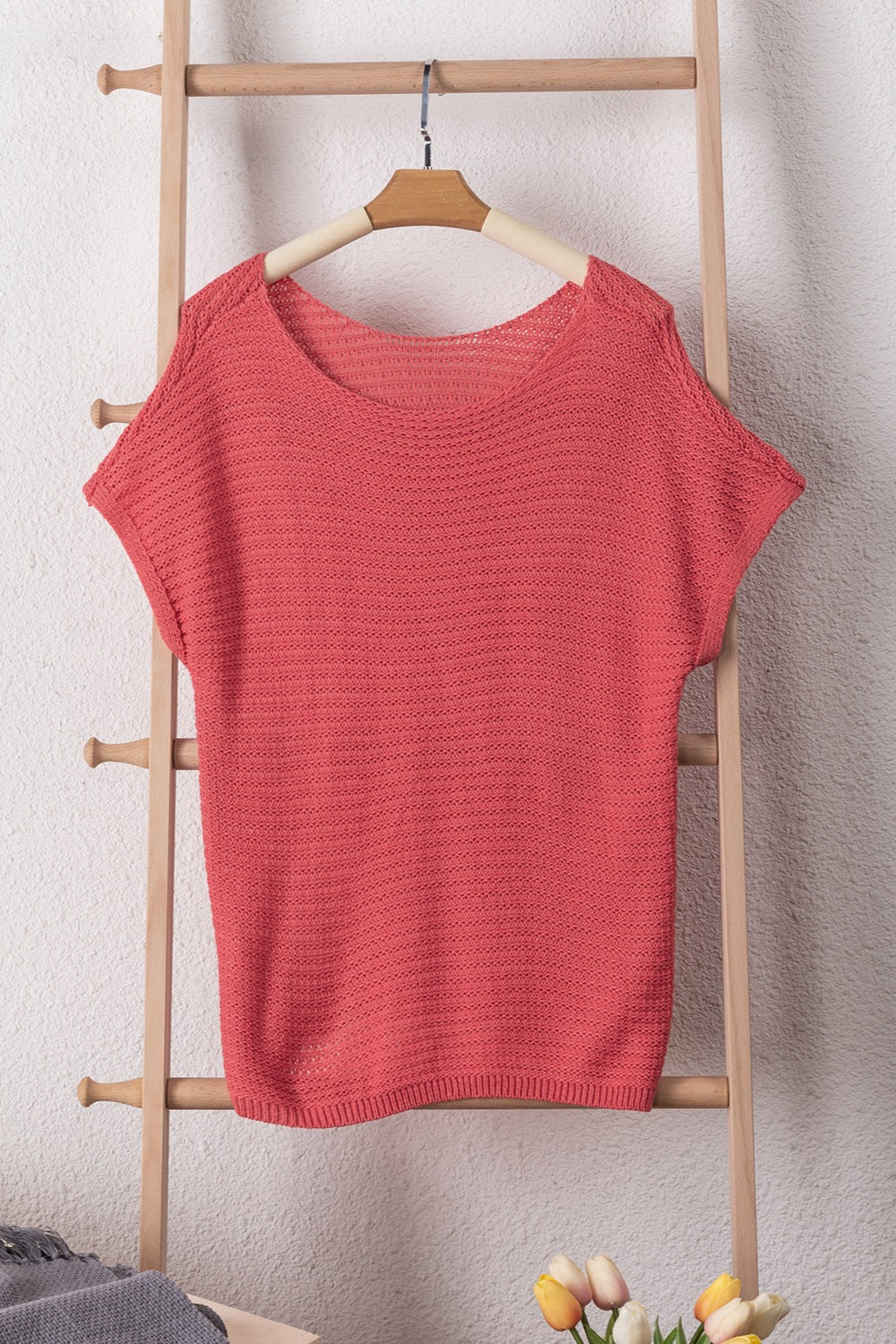 Short Sleeve Knit Top