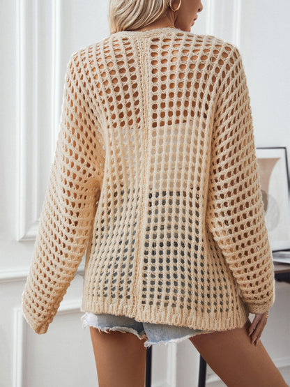 Knit Long Sleeve Cardigan