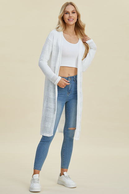 Double Take Longline Cardigan