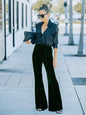 High Waist Flare Pants - Elegant Aura Boutique