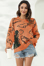 Dinosaur Print Sweater