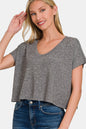 Short Sleeve Cropped T-Shirt