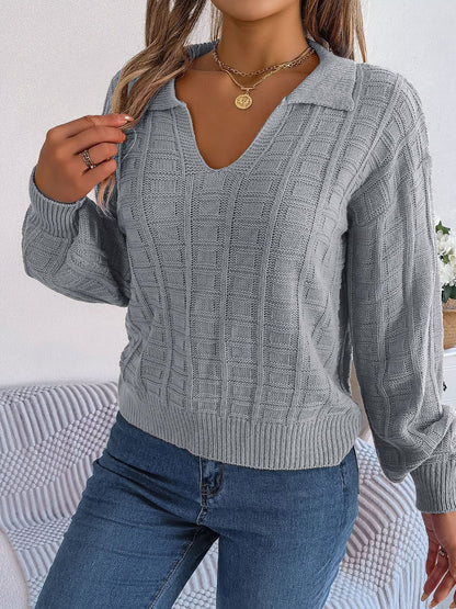 Drop Shoulder Sweater