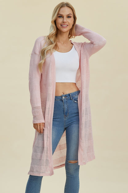 Double Take Longline Cardigan