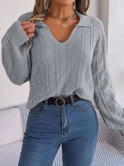 Drop Shoulder Sweater