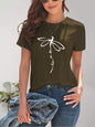 Dragonfly Graphic Short Sleeve T-Shirt