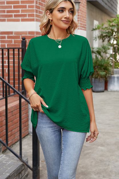 Lantern Sleeve Blouse