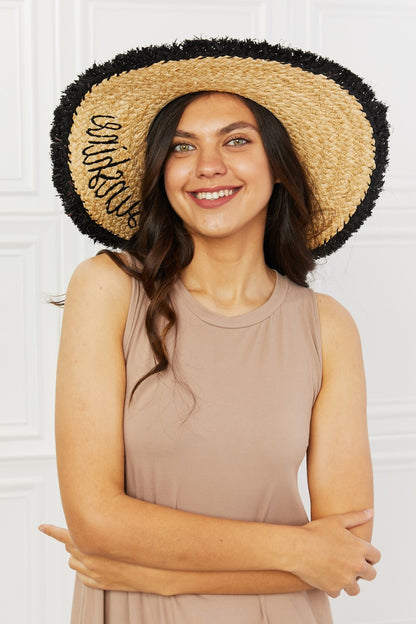 Fame Sunshine Straw Hat