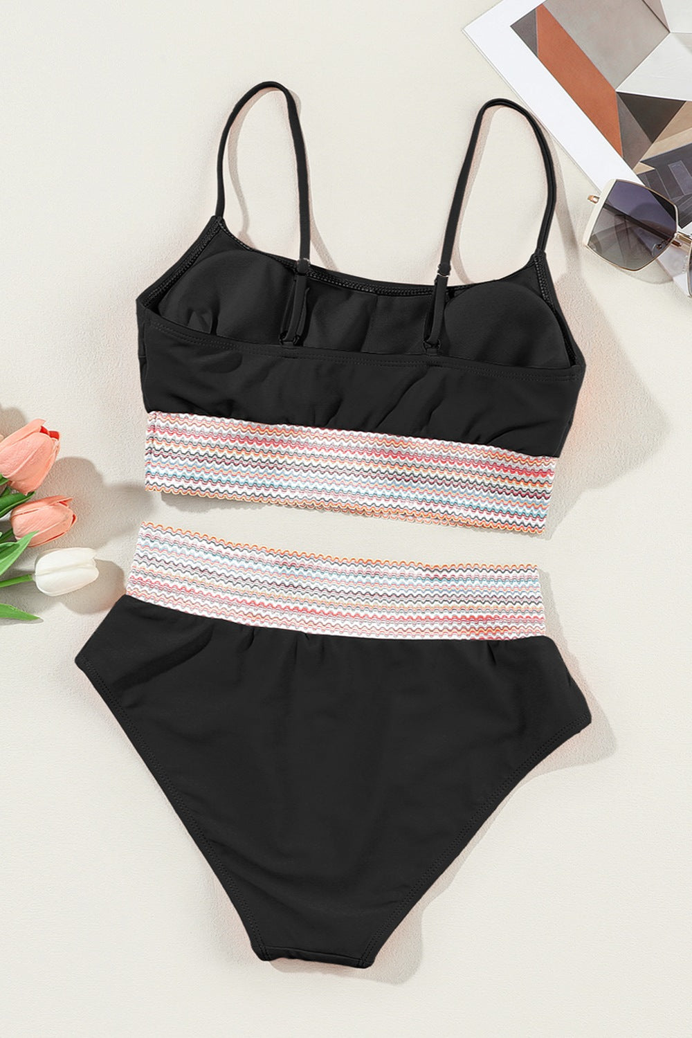 Spaghetti Strap Two-Piece Swim Set