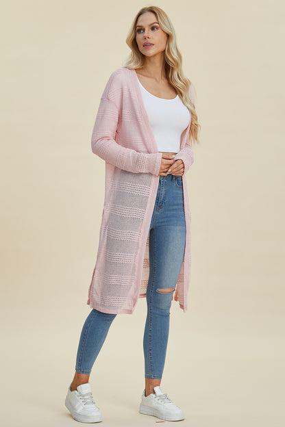 Double Take Longline Cardigan