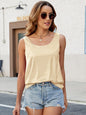 Casual Scoop Neck Tank