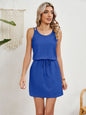 Scoop Neck Sleeveless Dress