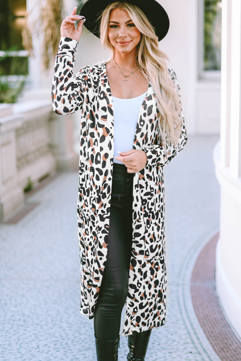 Leopard Long Sleeve Cardigan