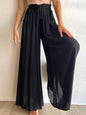 Drawstring Waist Wide Leg Pants - Elegant Aura Boutique