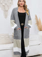 Long Sleeve Pocketed Cardigan