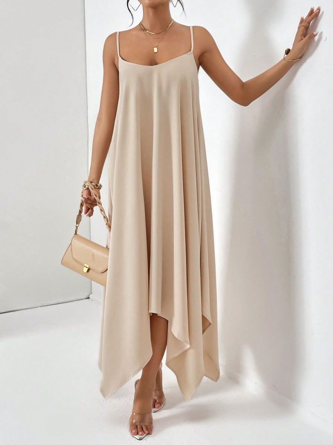 Midi Cami Dress - Elegant Aura Boutique